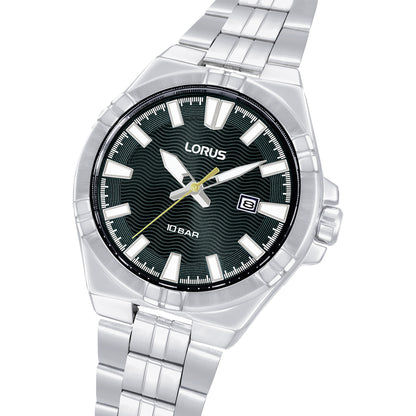 Lorus Classic RH971RX9 Herren Armbanduhr • Mineralglas • Edelstahlarmband, Bild 2