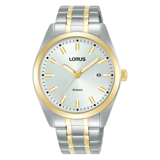 Lorus Sports RH978PX9 Herrenuhr Weiß • Mineralglas • 10 bar wasserdicht