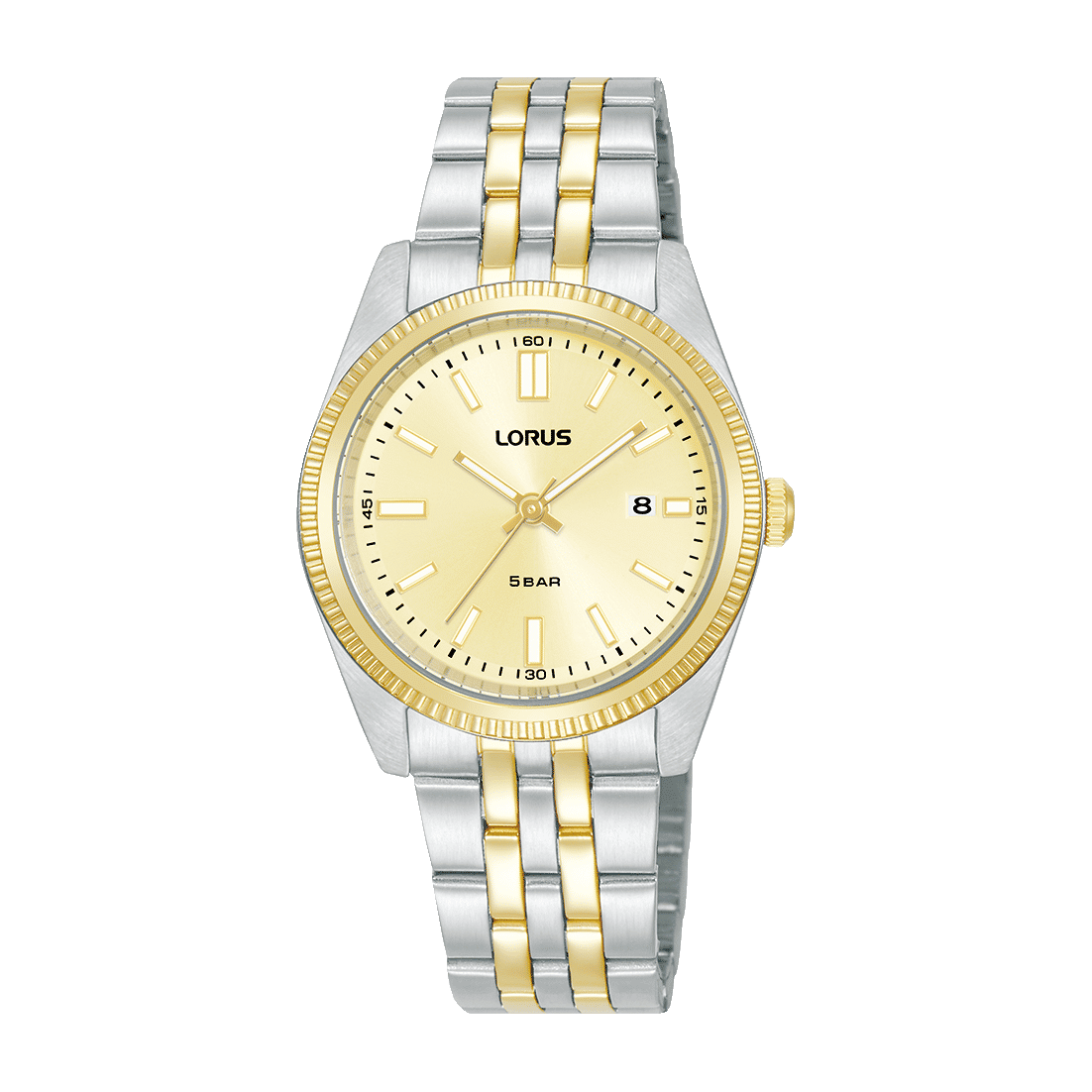 Lorus Classic RJ280BX9 Damen Armbanduhr • Mineralglas • Edelstahlarmband