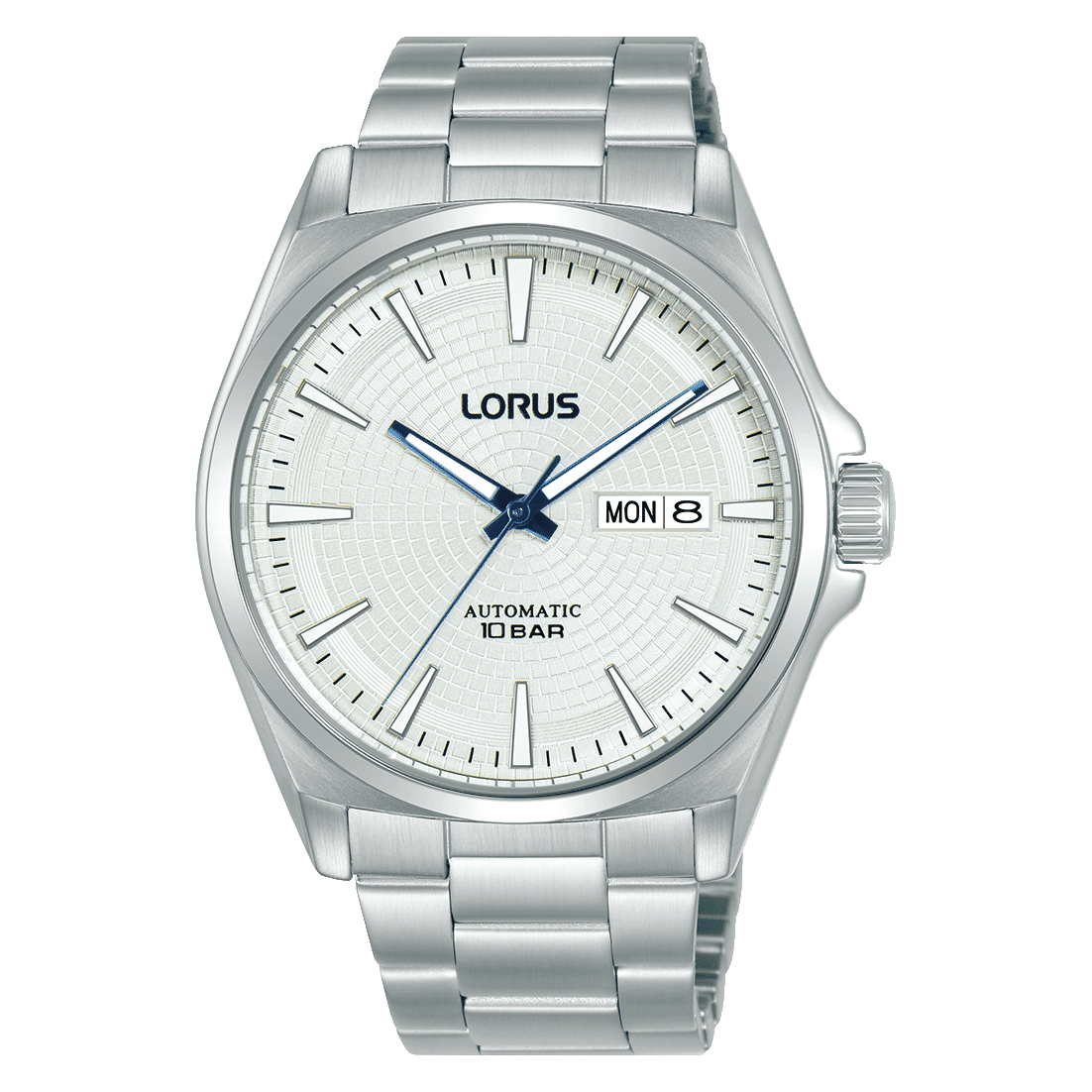Lorus Sports RL415CX9 Herrenuhr Silber • Automatikwerk • Mineralglas