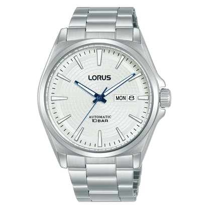 Lorus Sports RL415CX9 Herrenuhr Silber • Automatikwerk • Mineralglas