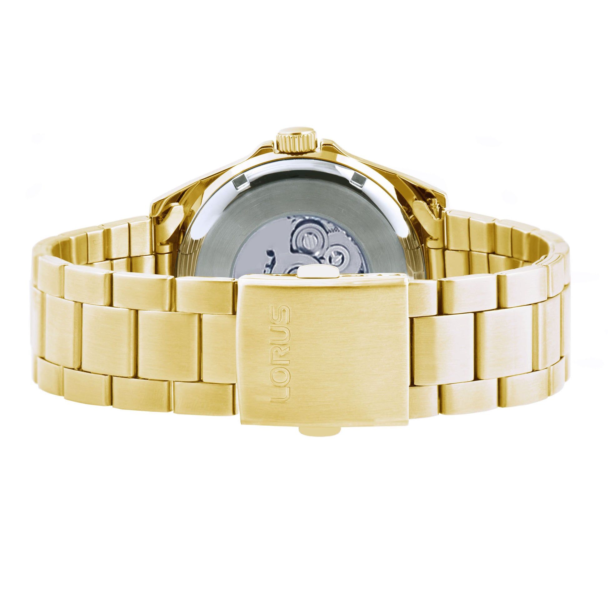 Lorus Sports RL416CX9 Herrenuhr Automatik Blaugrau • Mineralglas • Edelstahlarmband, Bild 4