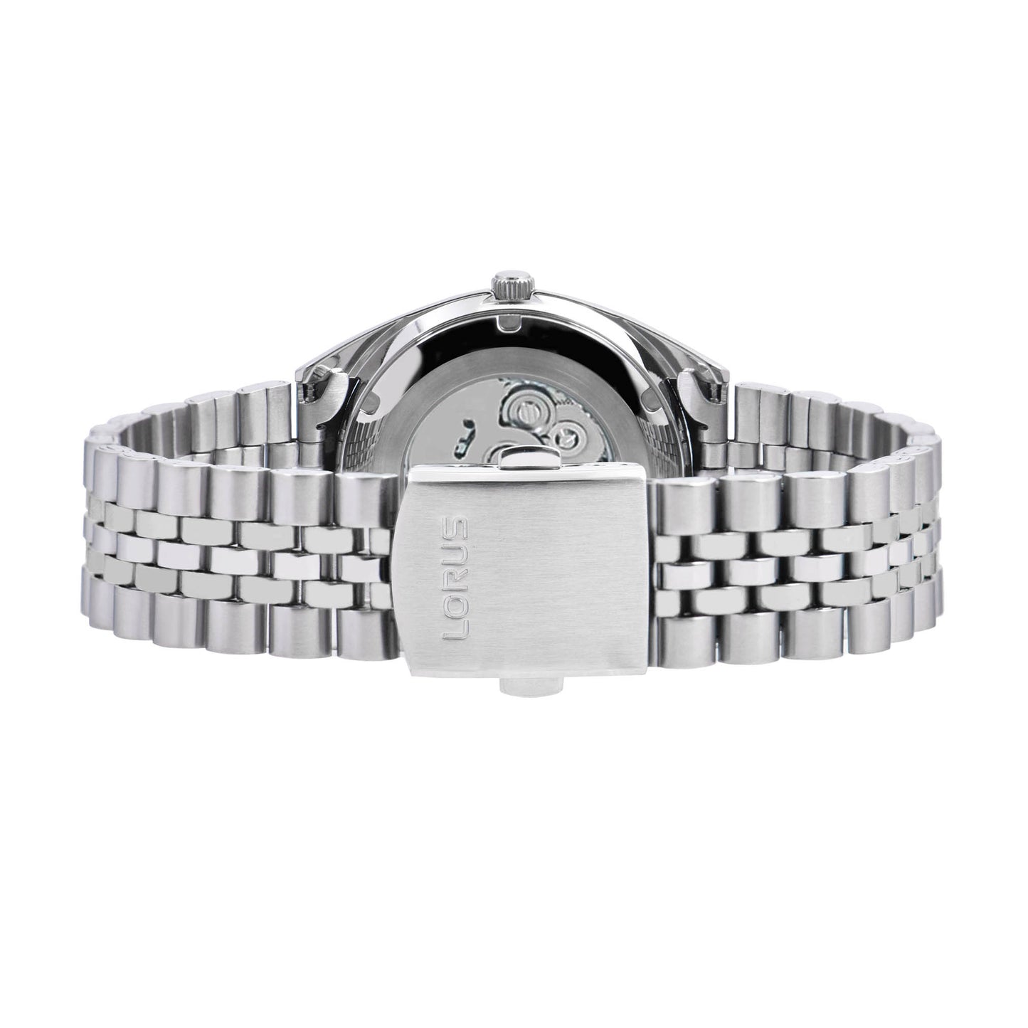 Lorus Classic RL429CX9 Herrenuhr Automatik Dunkelblau • Mineralglas • Edelstahlarmband, Bild 4