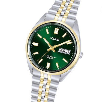 Lorus Classic RL430CX9 Herrenuhr Dunkelgrün • Automatikwerk • Mineralglas, Bild 2