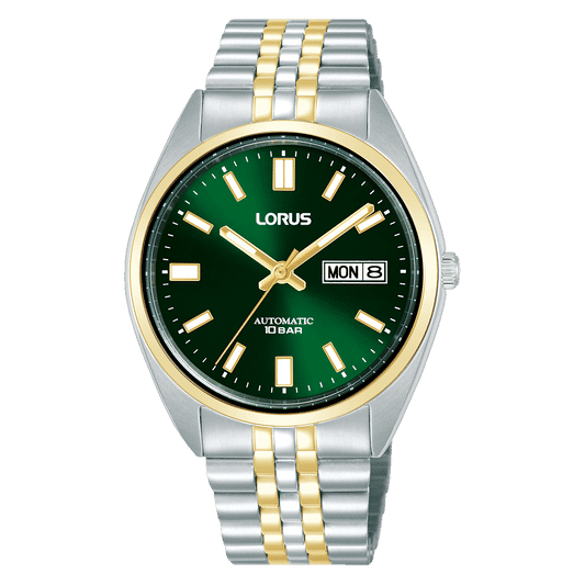 Lorus Classic RL430CX9 Herrenuhr Dunkelgrün • Automatikwerk • Mineralglas