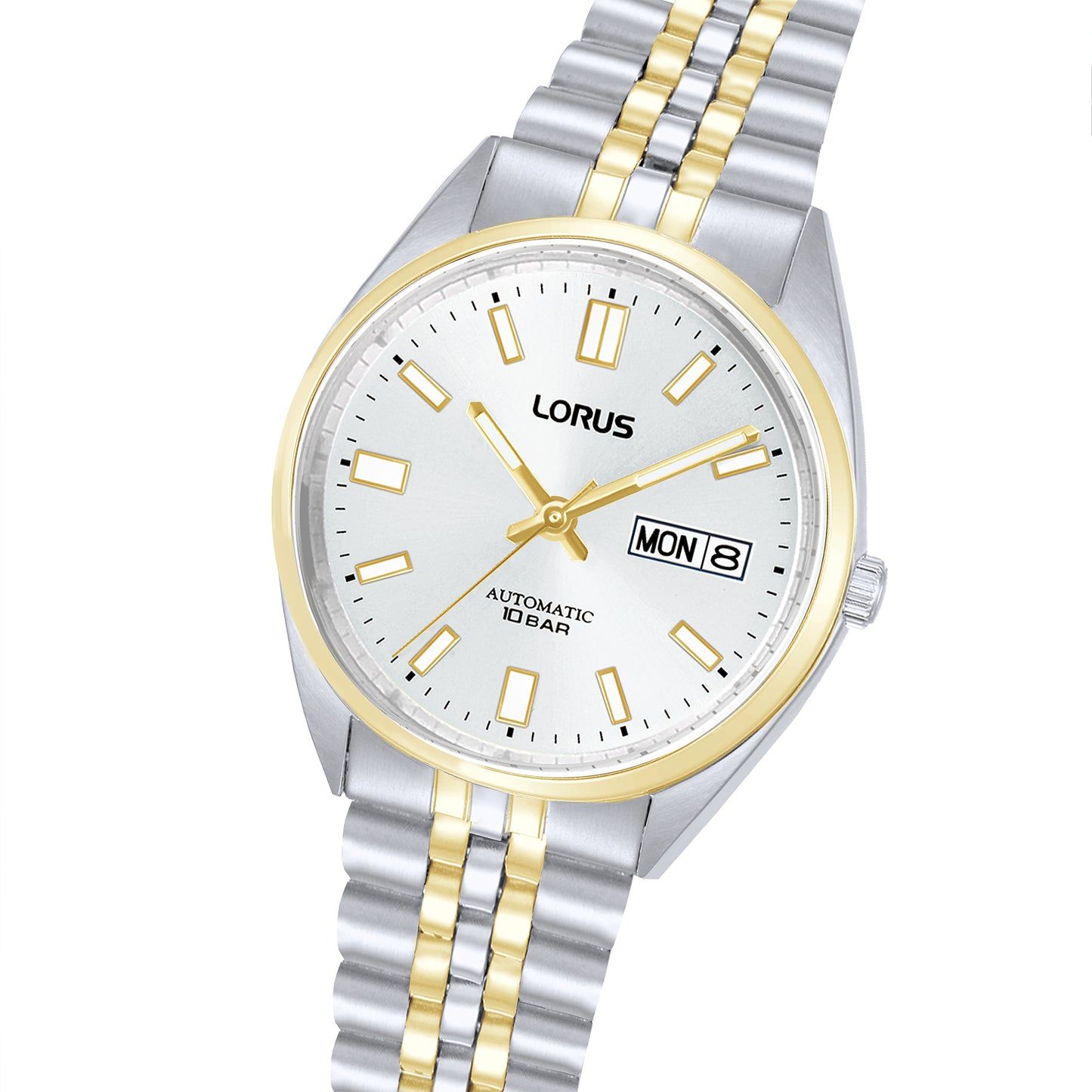 Lorus Classic RL432CX9 Herrenuhr Automatik Silber • Mineralglas • Durchsichtiger Gehäuseboden, Bild 2