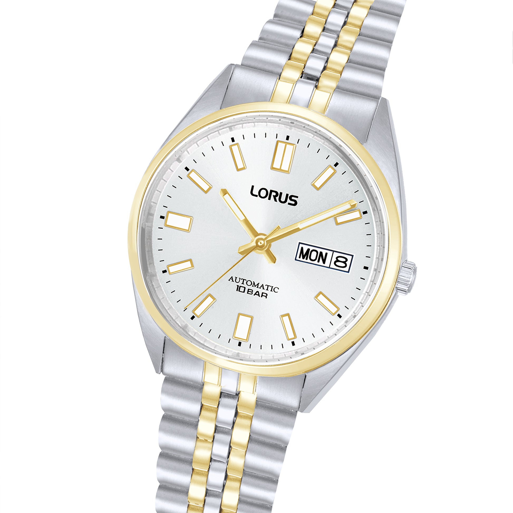 Lorus Classic RL432CX9 Herrenuhr Automatik Silber • Mineralglas • Durchsichtiger Gehäuseboden, Bild 2