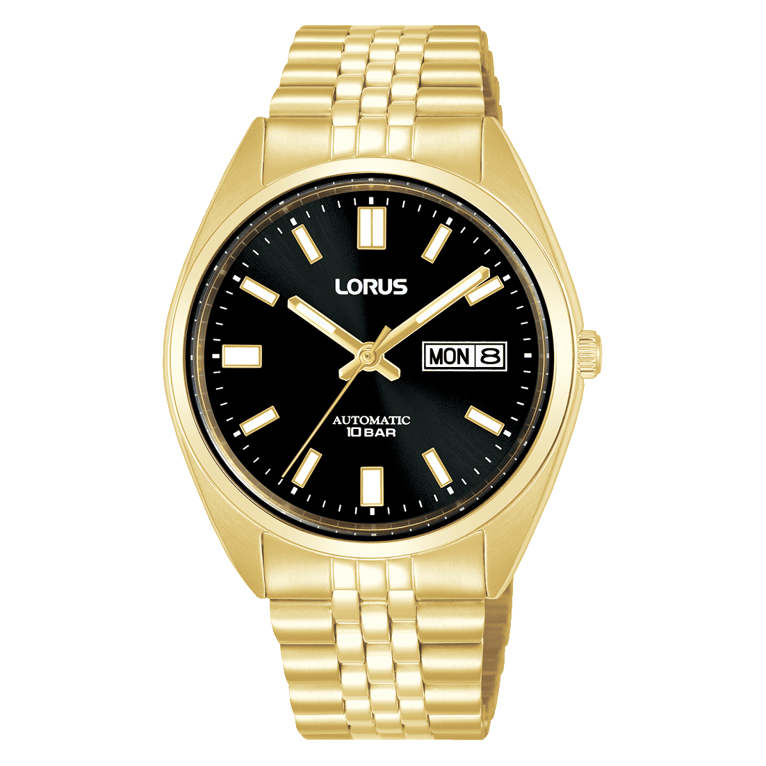 Lorus Classic RL434CX9 Herrenuhr Automatik • Mineralglas • Edelstahlarmband