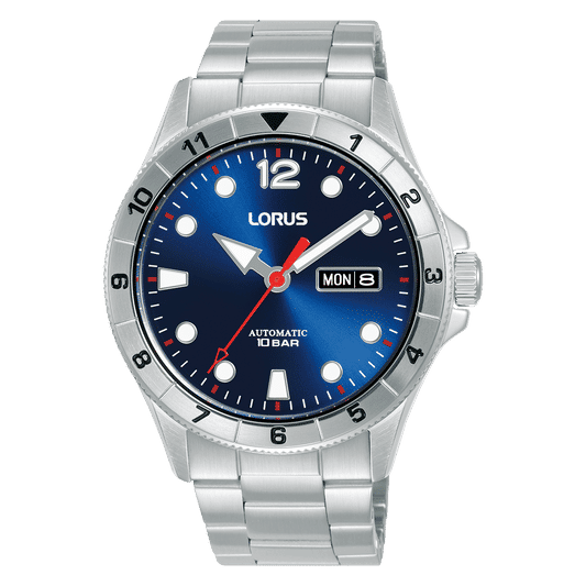 Lorus Sports RL461BX9 Herren Armbanduhr Dunkelblau • Automatikwerk • 10 BAR