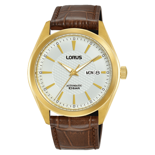 Lorus Classic RL490BX9 Herrenuhr Automatik Silber • Mineralglas • Automatikwerk