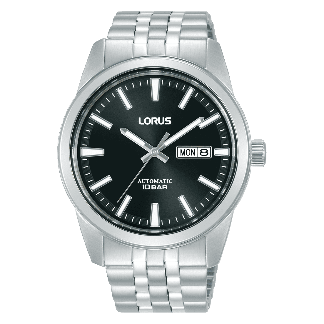 Lorus Classic RL491BX9 Herrenuhr Schwarz • Automatikwerk • Mineralglas