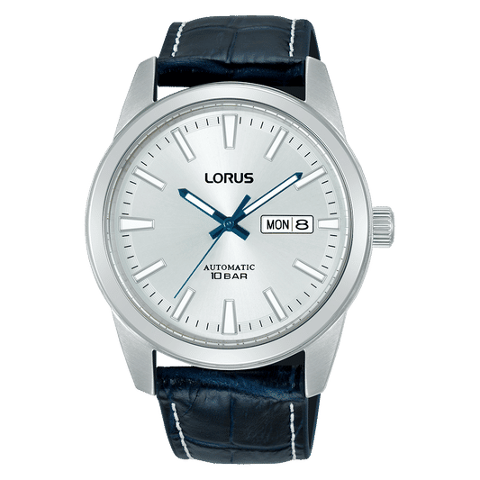 Lorus Classic RL499BX9 Herrenuhr Silberweiß • Automatikwerk • Mineralglas