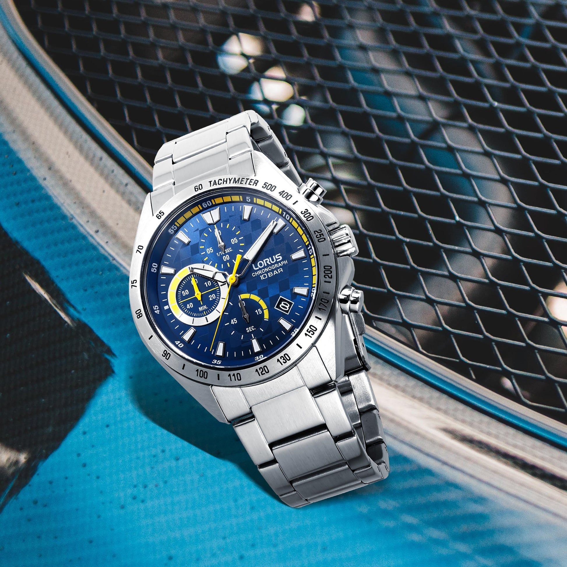 Lorus Sports RM311JX9 Herren Armbanduhr • Chronograph • Mineralglas, Bild 2