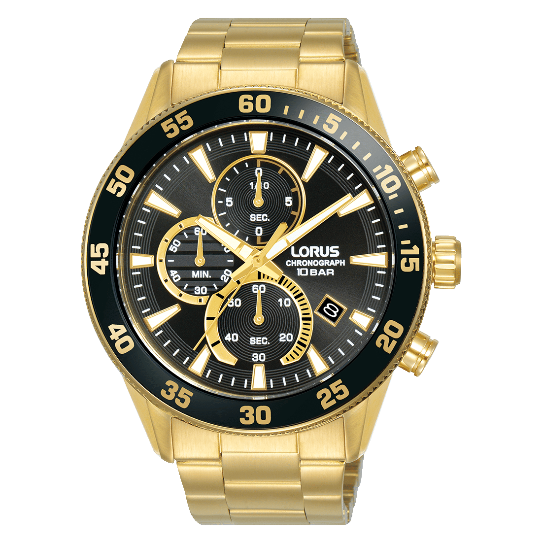 Lorus Sports RM330JX9 Herren Armbanduhr • Chronograph • Mineralglas