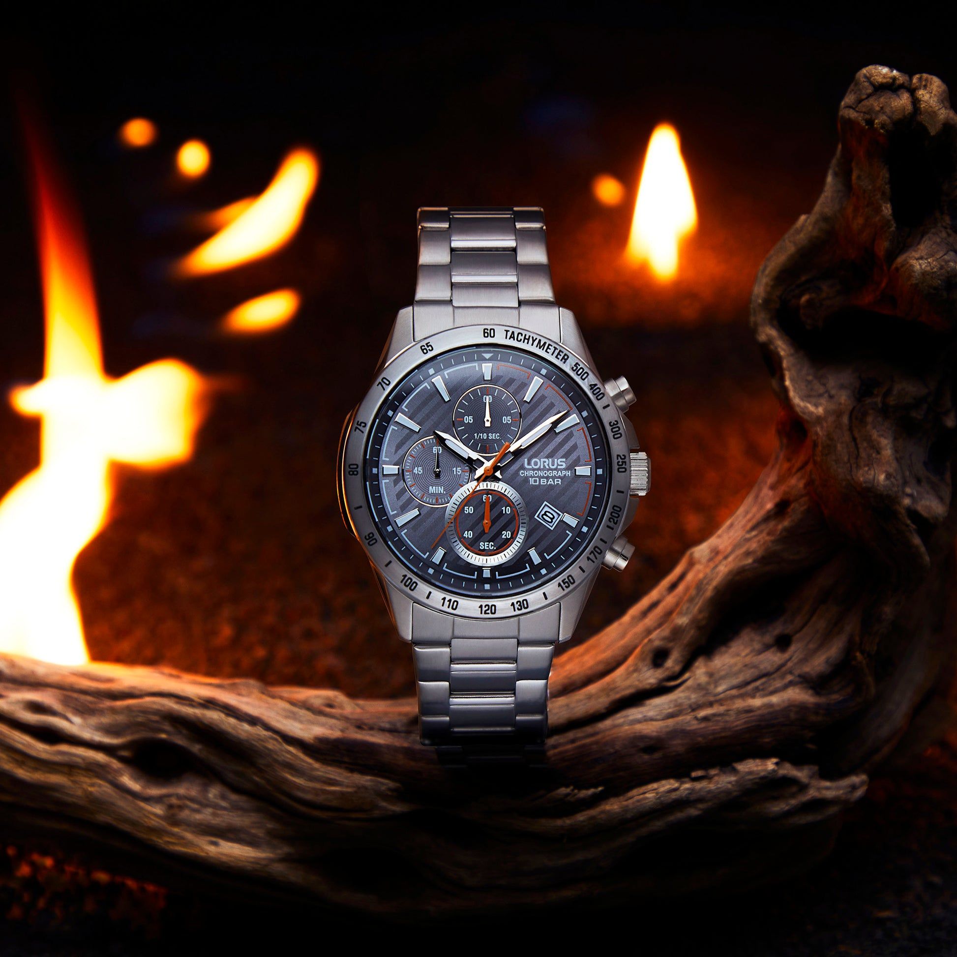 Lorus Sports RM395HX9 Herren Armbanduhr • Chronograph • Mineralglas, Bild 2