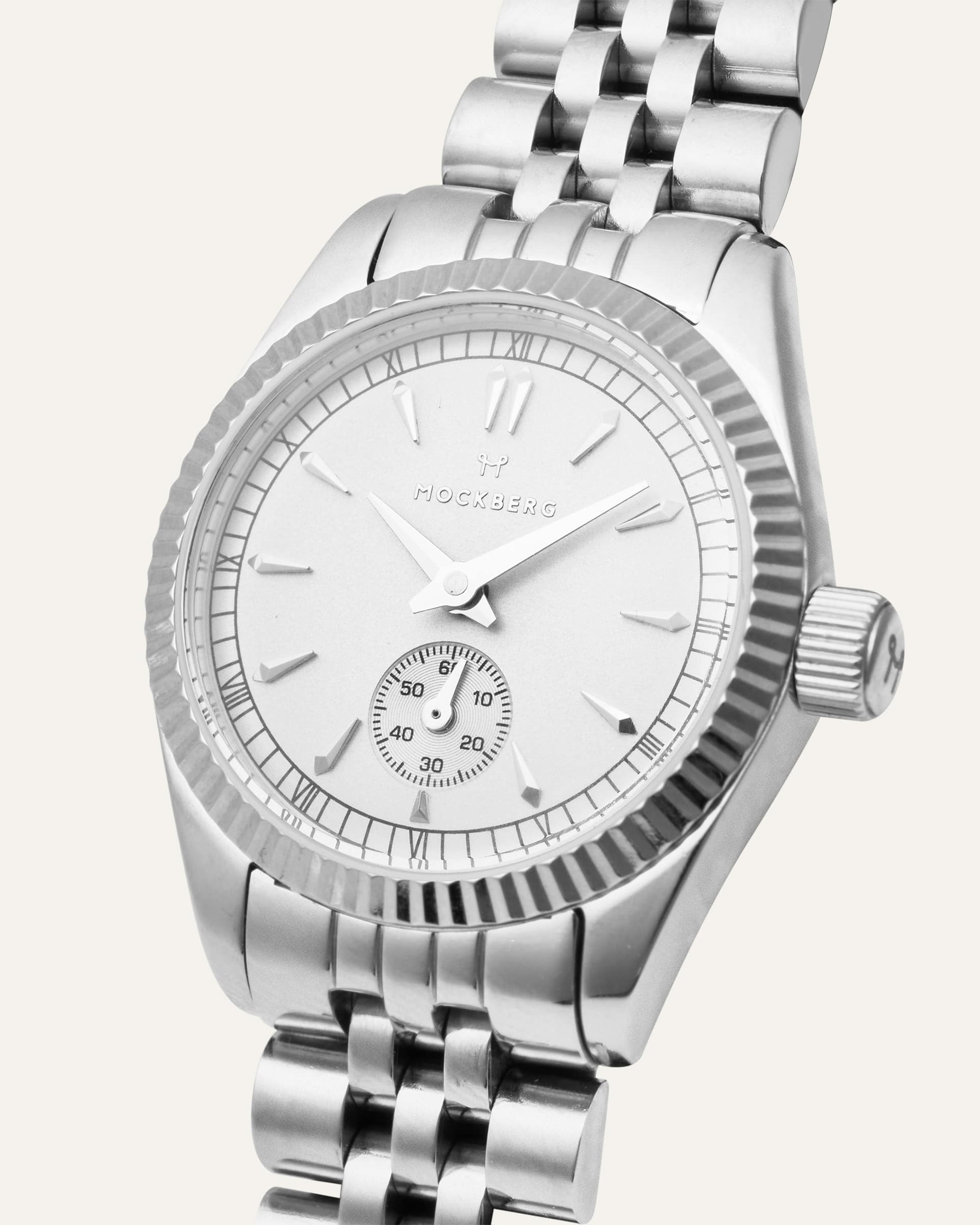 Mockberg Royal MO539 Damen Armbanduhr Silber • Saphirglas • 10 ATM Wasserdicht, Bild 4