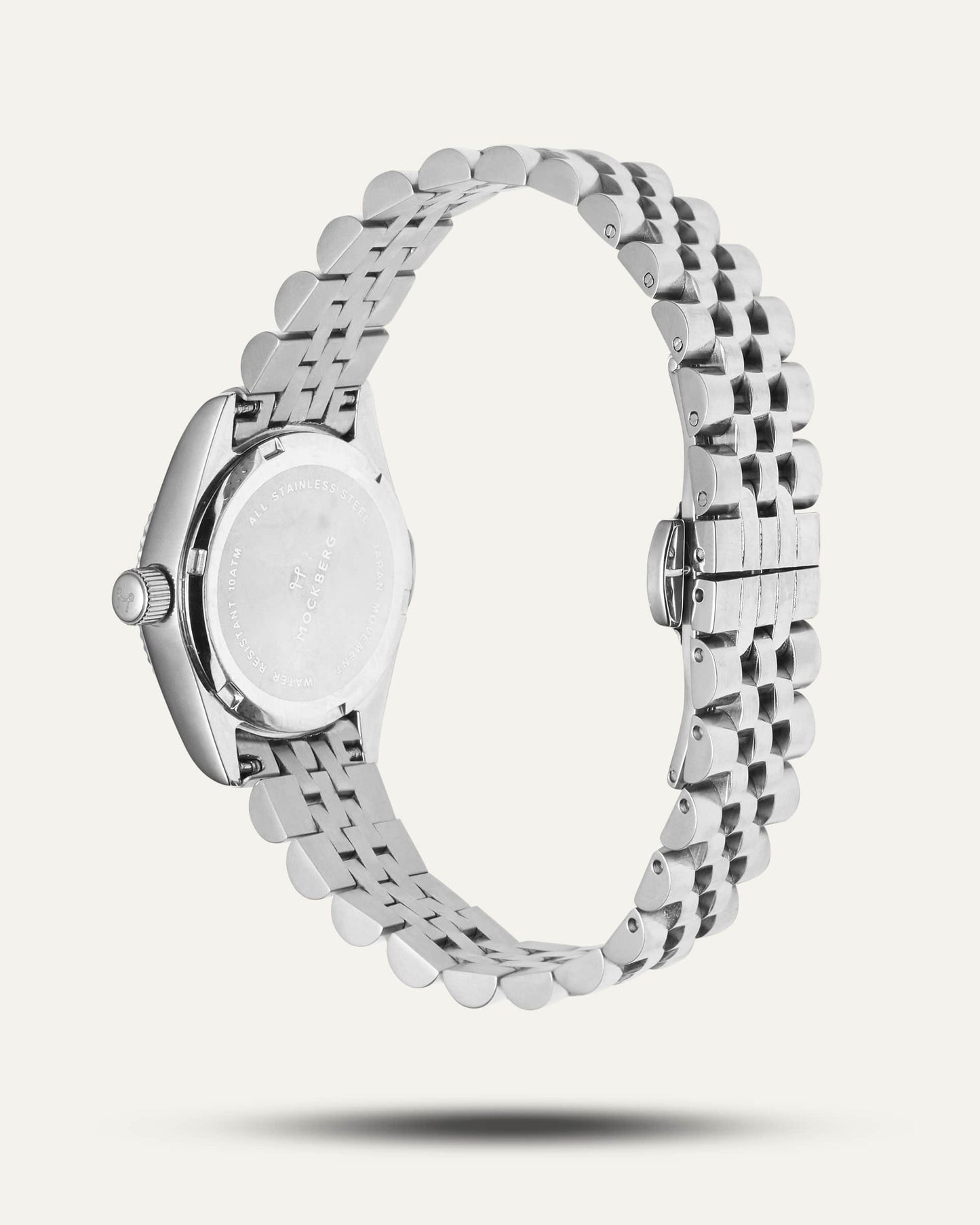 Mockberg Royal MO539 Damen Armbanduhr Silber • Saphirglas • 10 ATM Wasserdicht, Bild 5