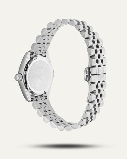 Mockberg Royal MO539 Damen Armbanduhr Silber • Saphirglas • 10 ATM Wasserdicht, Bild 5