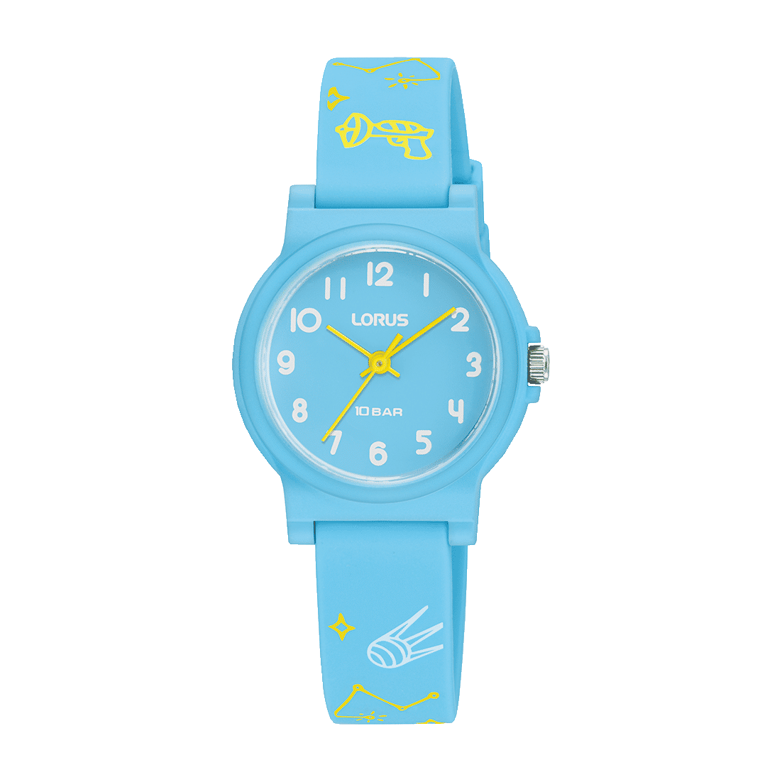 Lorus RRX39JX9 Kinder Armbanduhr Blau • Acrylglas • 10 bar wasserdicht