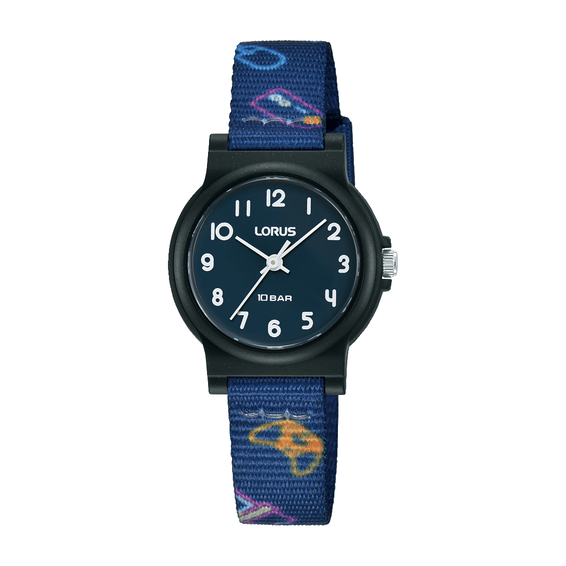 Lorus RRX45JX9 Kinder Armbanduhr Dunkelblau • Quarzwerk • 10 BAR wasserdicht