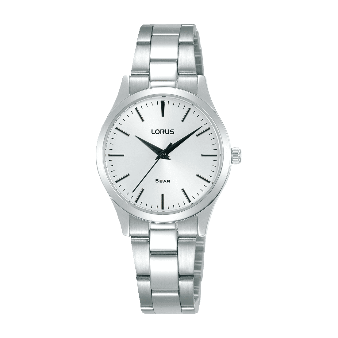Lorus Classic RRX77HX9 Damenuhr Weiß • Mineralglas • Edelstahlarmband