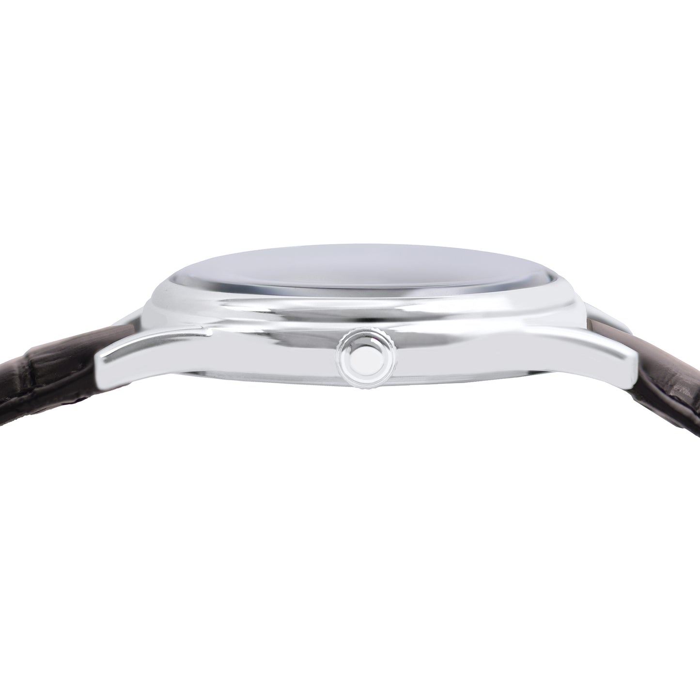 Lorus Classic RS997DX9 Herrenuhr Dunkelgrün • Mineralglas • Dunkelbraunes Lederarmband, Bild 3