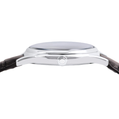 Lorus Classic RS997DX9 Herrenuhr Dunkelgrün • Mineralglas • Dunkelbraunes Lederarmband, Bild 3