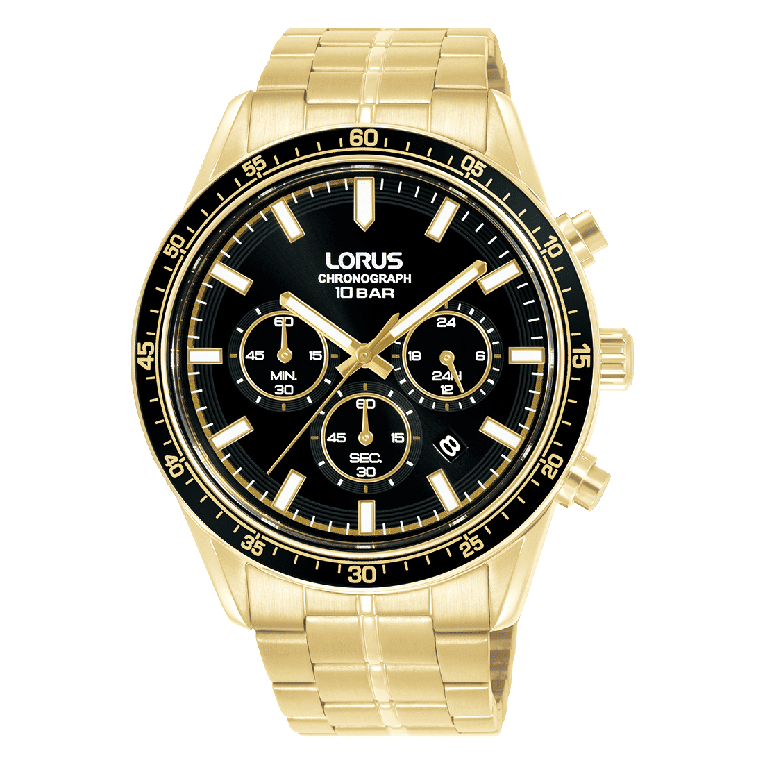 Lorus Sport RT350LX9 Herren Armbanduhr • Chronograph • Mineralglas