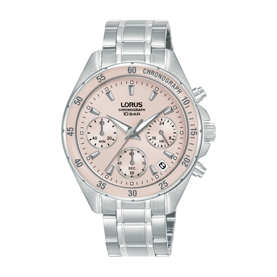 Lorus Sport RT355LX9 Damen Armbanduhr • Chronograph • Mineralglas