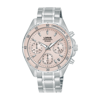 Lorus Sport RT355LX9 Damen Armbanduhr • Chronograph • Mineralglas