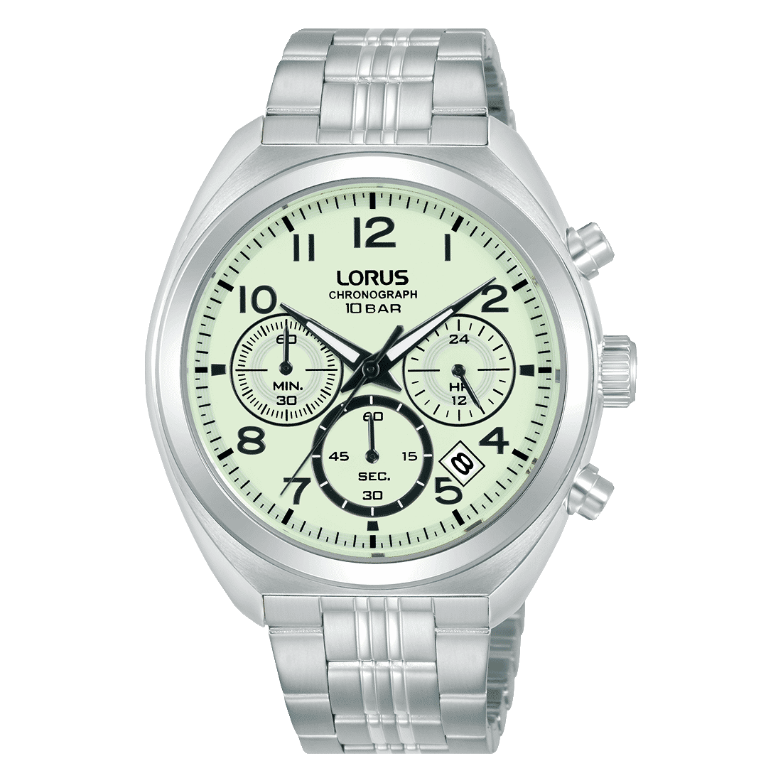 Lorus Sports RT393KX9 Herrenuhr Chronograph • Mineralglas • 10 bar wasserdicht