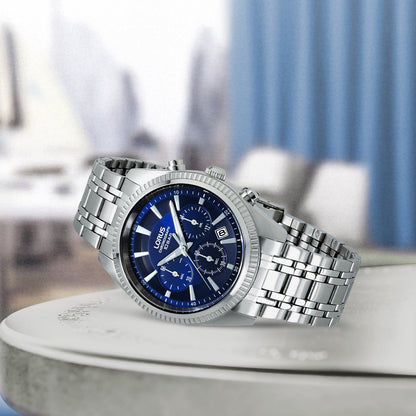 Lorus Classic RT395KX9 Herrenuhr Chronograph • Mineralglas • Edelstahlarmband, Bild 4