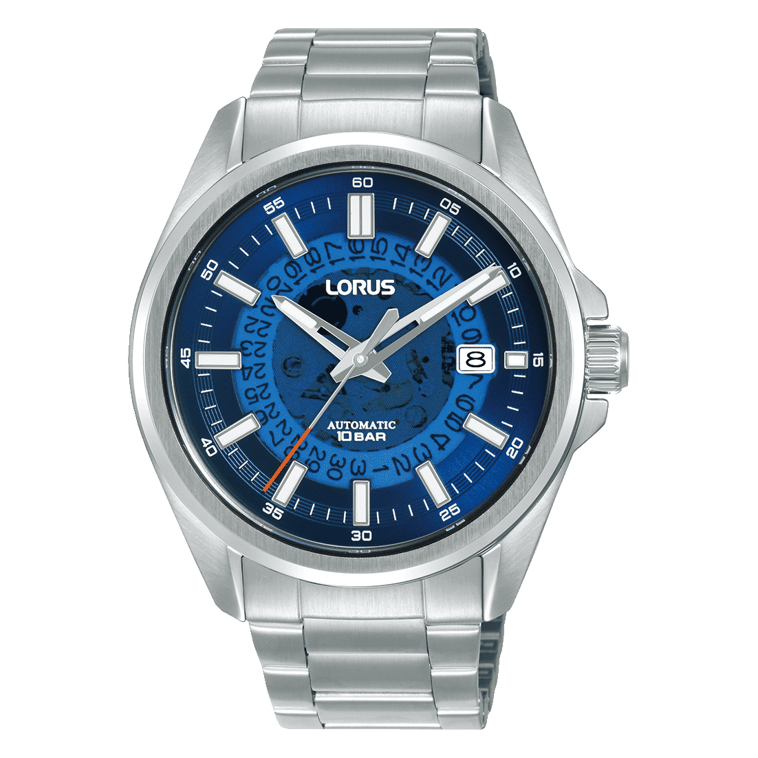 Lorus Classic RU403AX9 Herrenuhr Automatik • Mineralglas • Edelstahlarmband