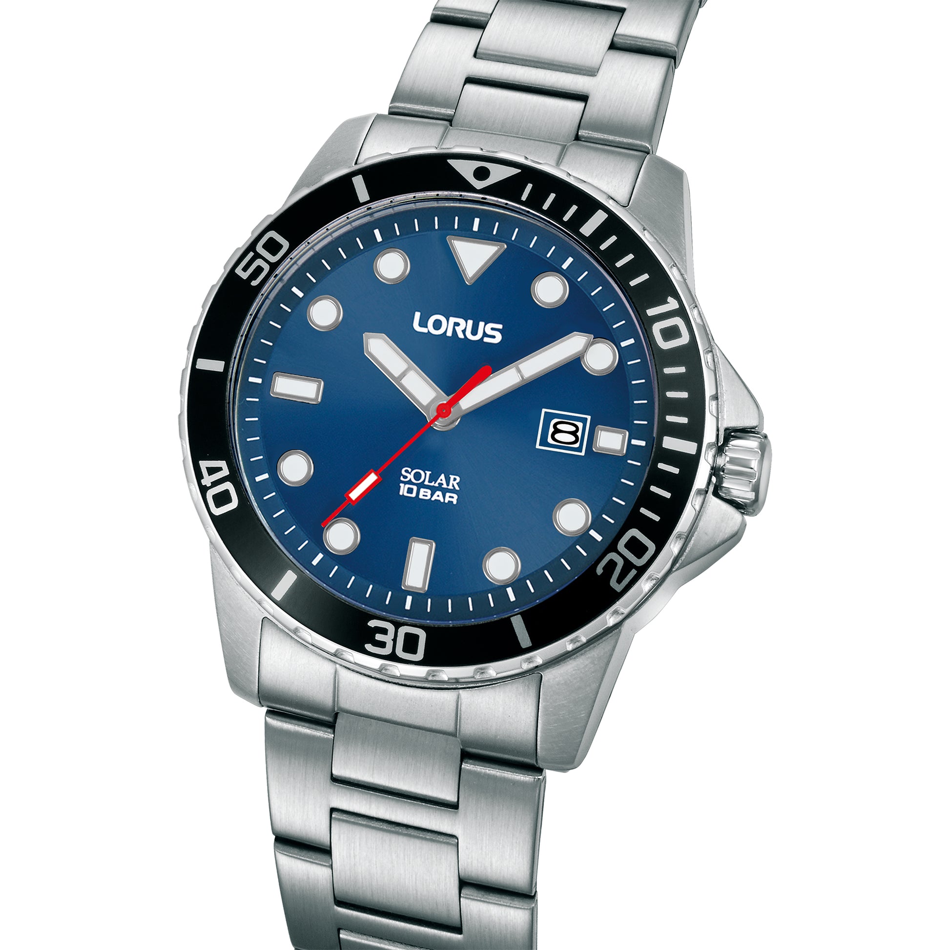 Lorus Sport RX303BX9 Herren Armbanduhr • Solarbetrieb • Mineralglas, Bild 2