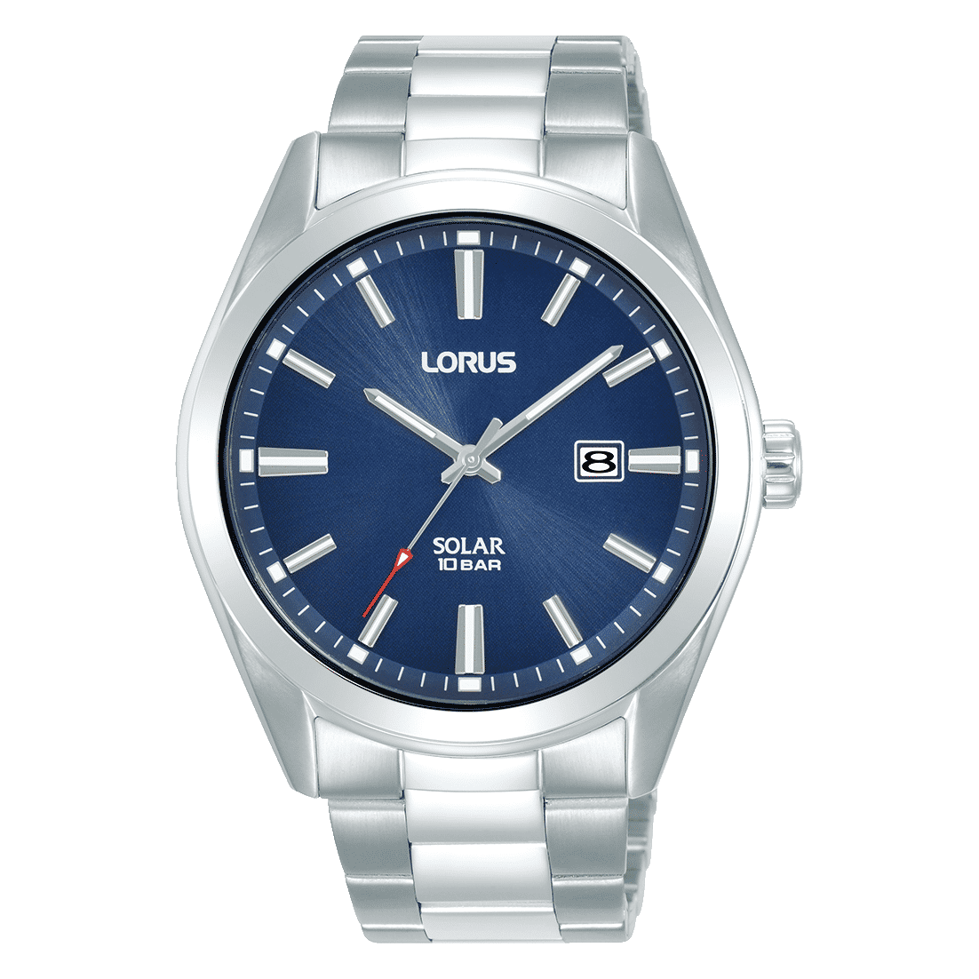 Lorus Sports RX329AX9 Herrenuhr Dunkelblau • Solarwerk • Mineralglas