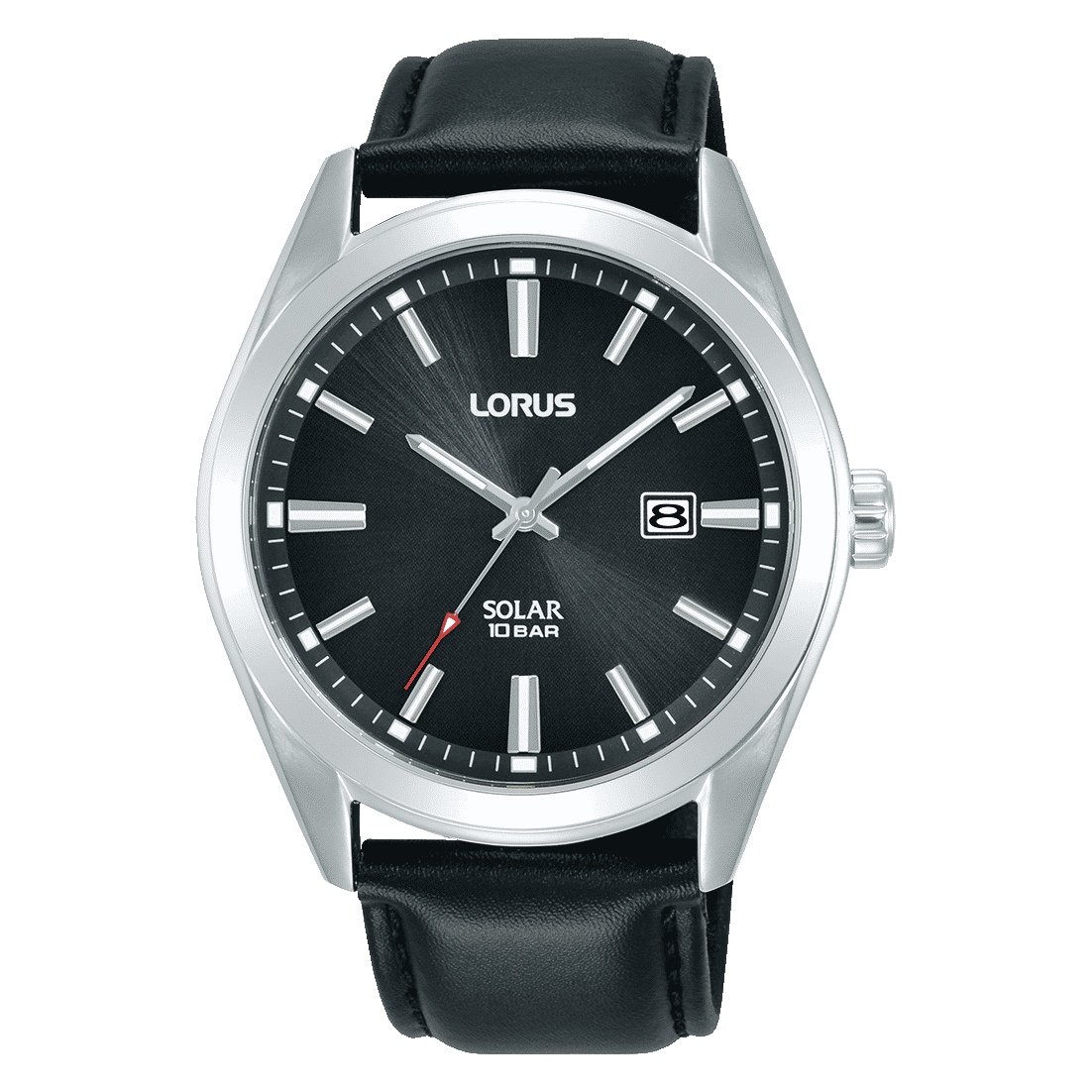 Lorus Sports RX339AX9 Herrenuhr Schwarz • Solarwerk • Mineralglas