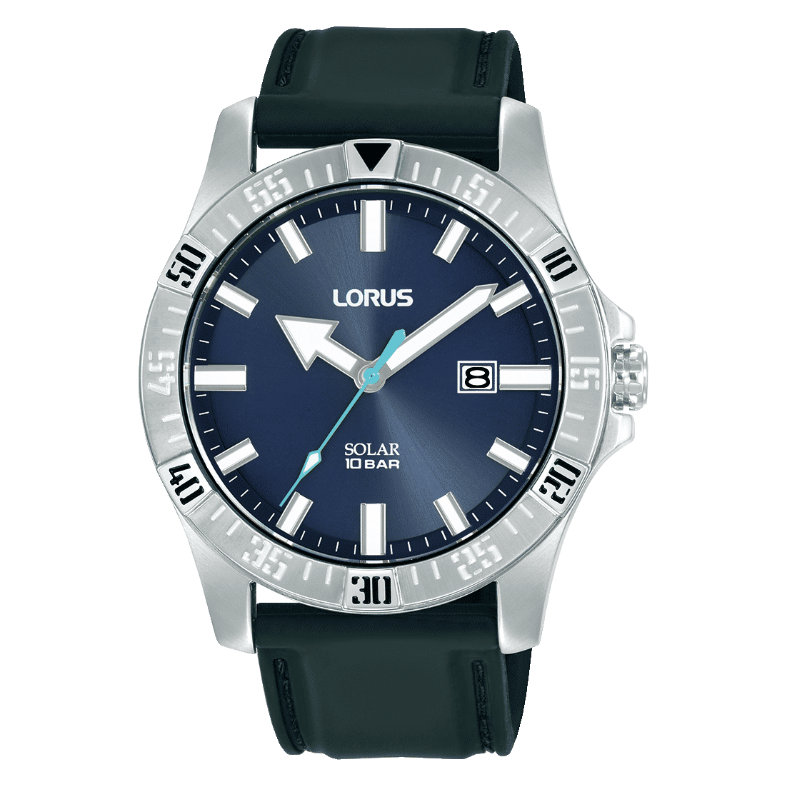 Lorus Sports RX383AX9 Herrenuhr Dunkelblau • Solarbetrieb • 10 ATM Wasserdicht