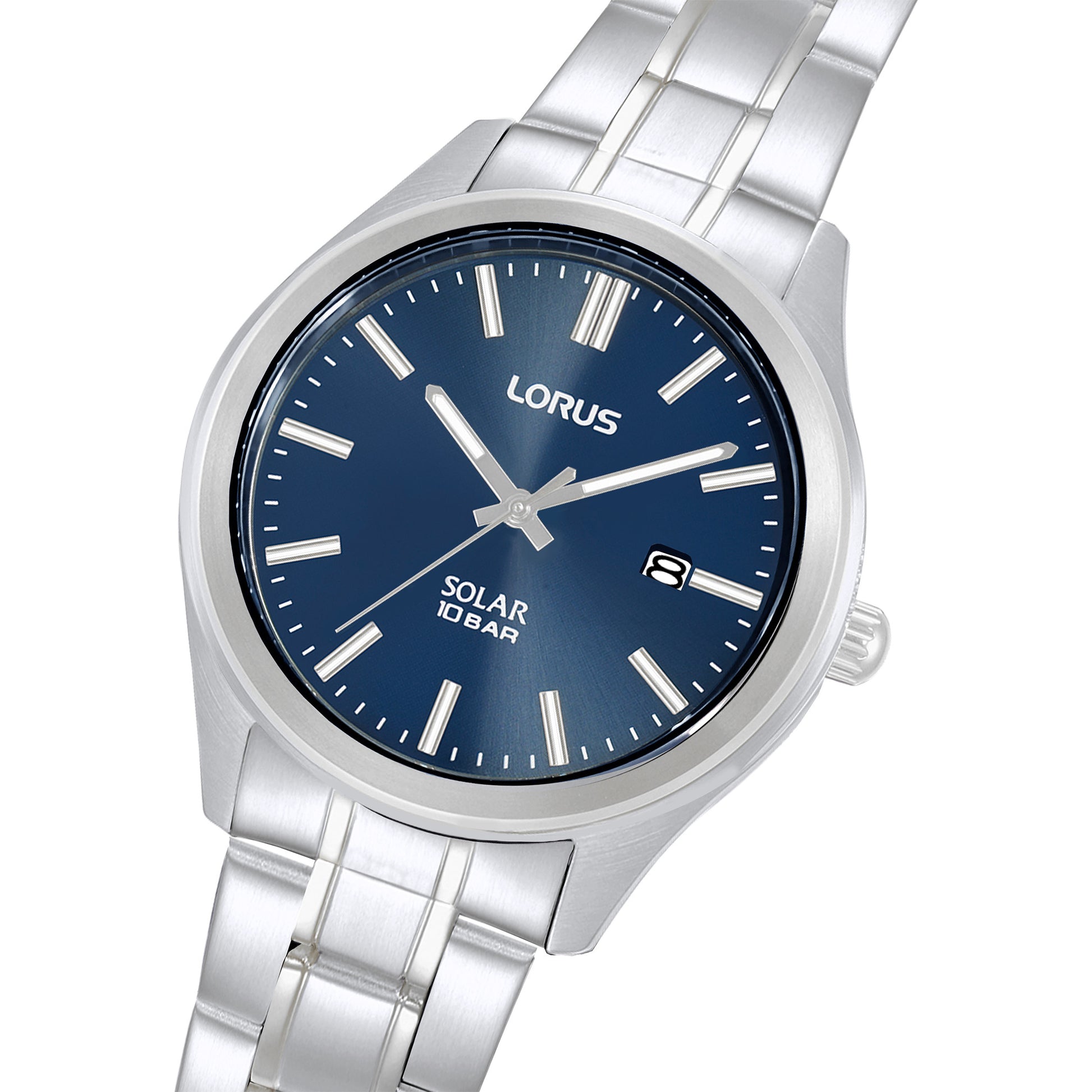 Lorus Sports RX389AX9 Herrenuhr Solar • Mineralglas • Edelstahlarmband, Bild 2