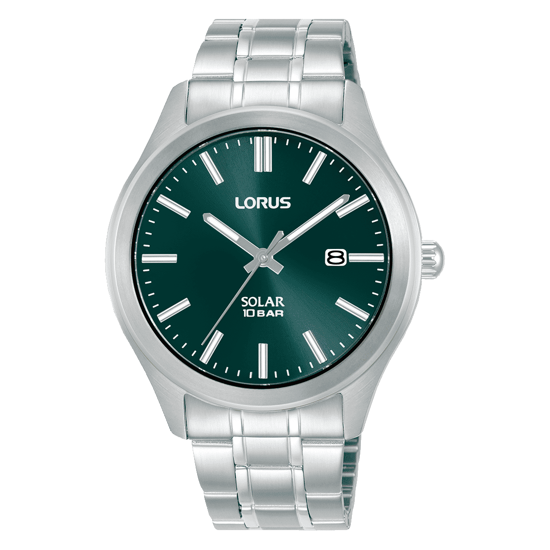 Lorus Sports RX391AX9 Herrenuhr Dunkelgrün • Solarwerk • 10 bar Wasserdicht