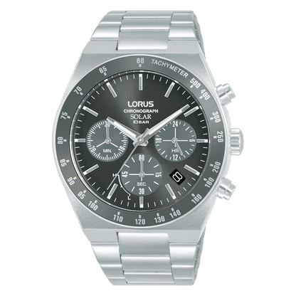 Lorus Sports RZ519AX9 Herrenuhr • Solar-Chronograph • Mineralglas