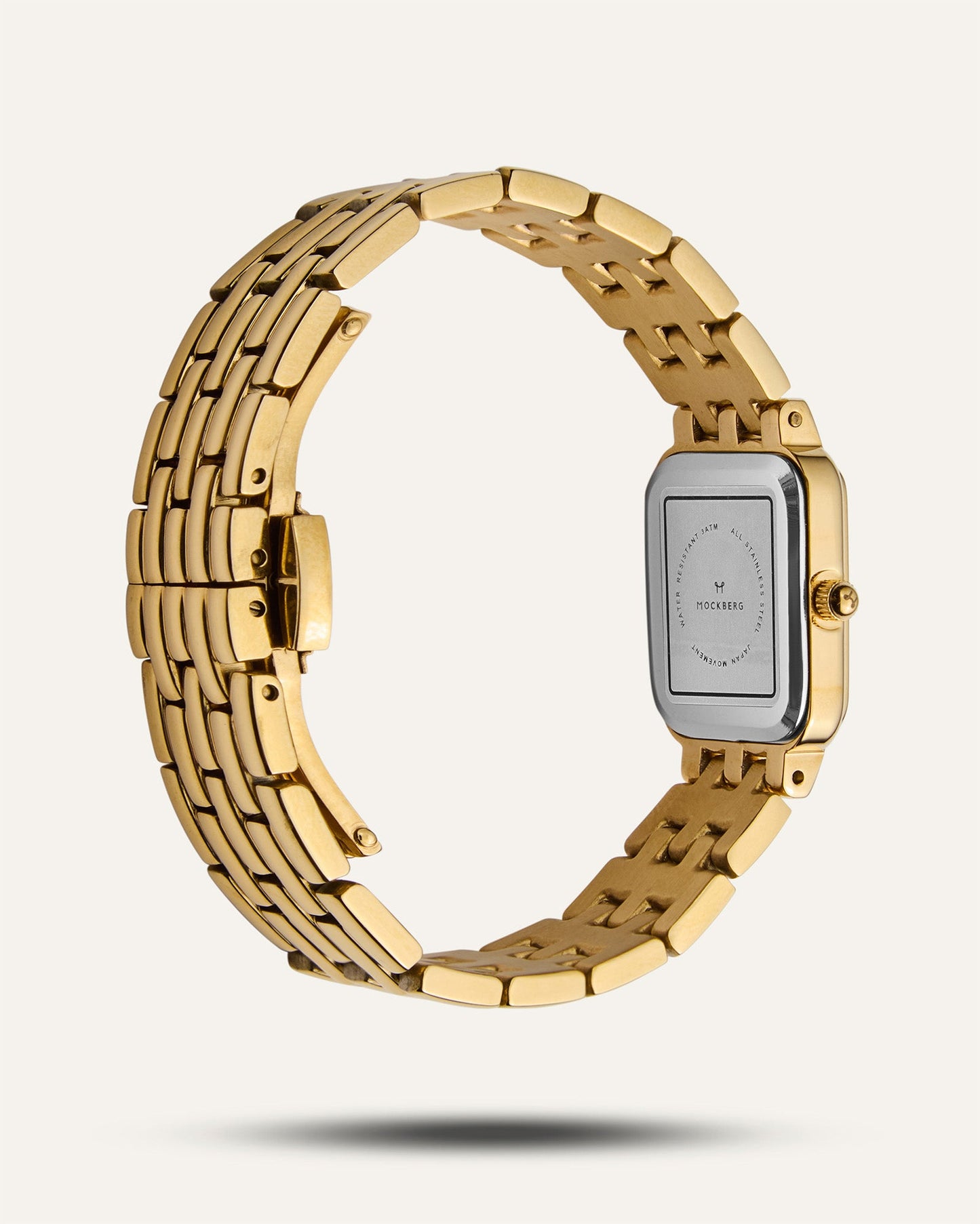 Mockberg Renaissance MB0255 Damen Armbanduhr Gold • Mineralglas • Miyota-Quarzwerk, Bild 5