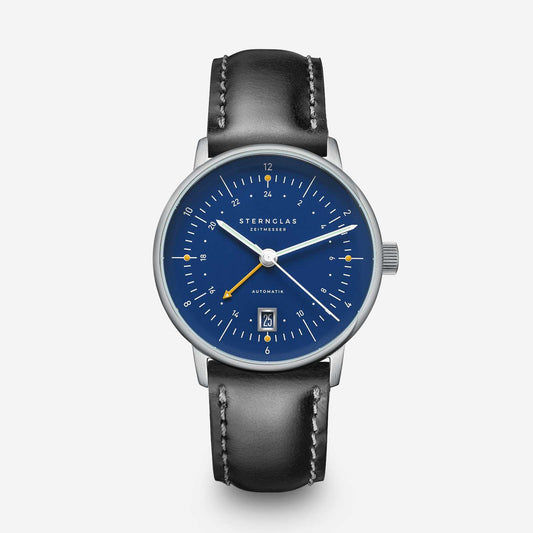 Sternglas Naos Pro GMT S02-NG06-BR02 Herren • Automatikwerk Miyota 9075 • True GMT Funktion