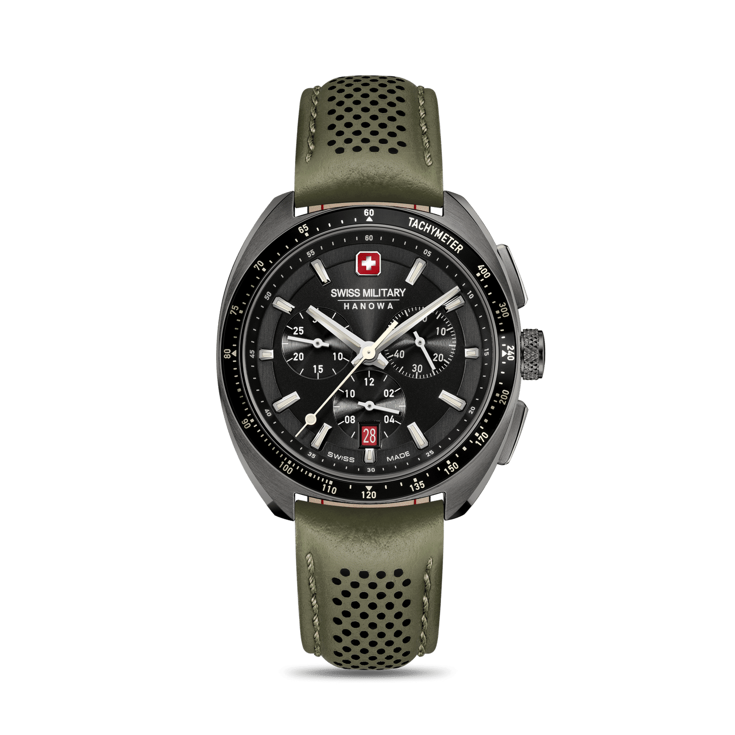 Swiss Military Hanowa Defender SMWGC0003340 Herren • Saphirglas • Chronograph 10 ATM