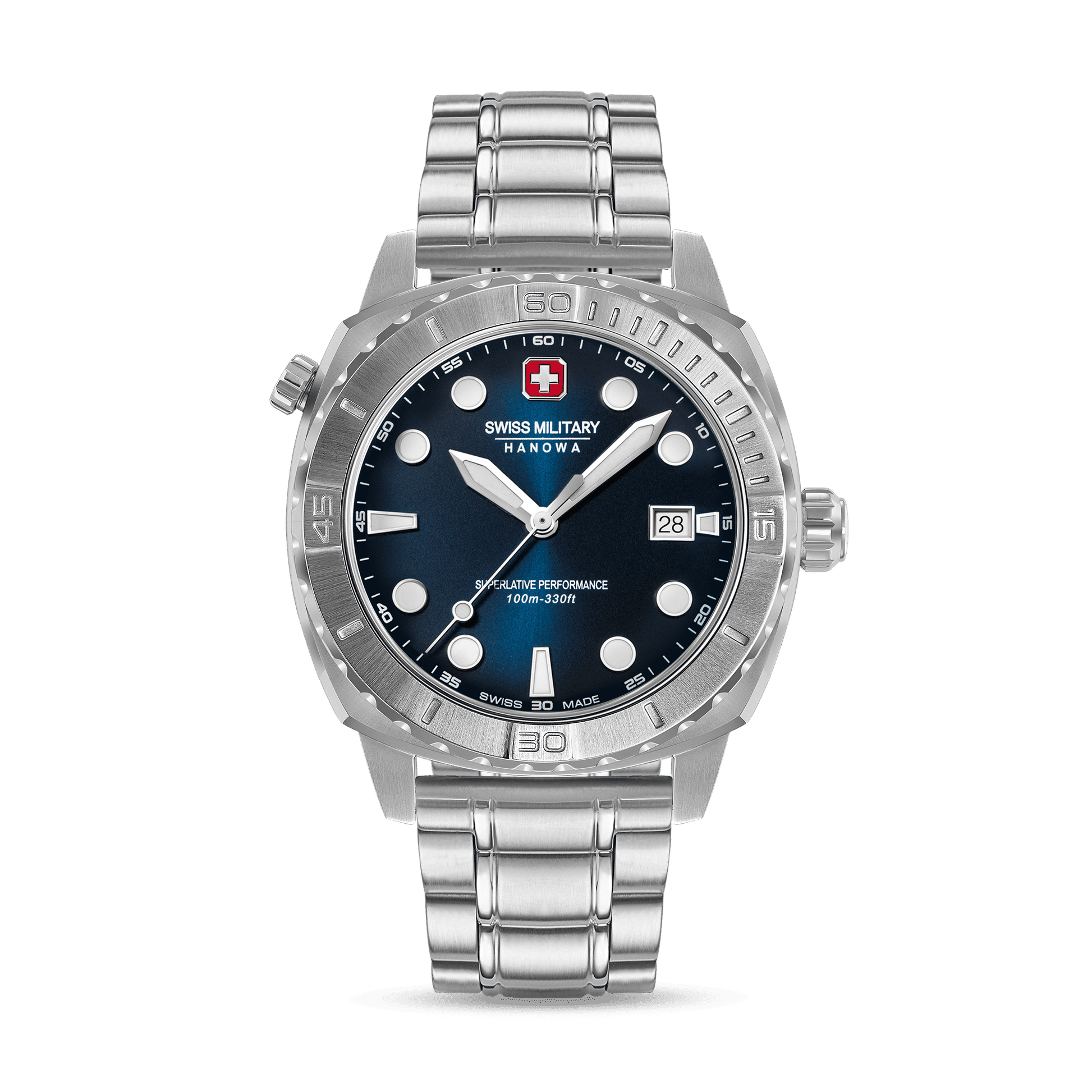 Swiss Military Hanowa Phoenix SMWGH0004001-SET Herrenuhr Blau • Saphirglas • 4-in-1 Set, Bild 9