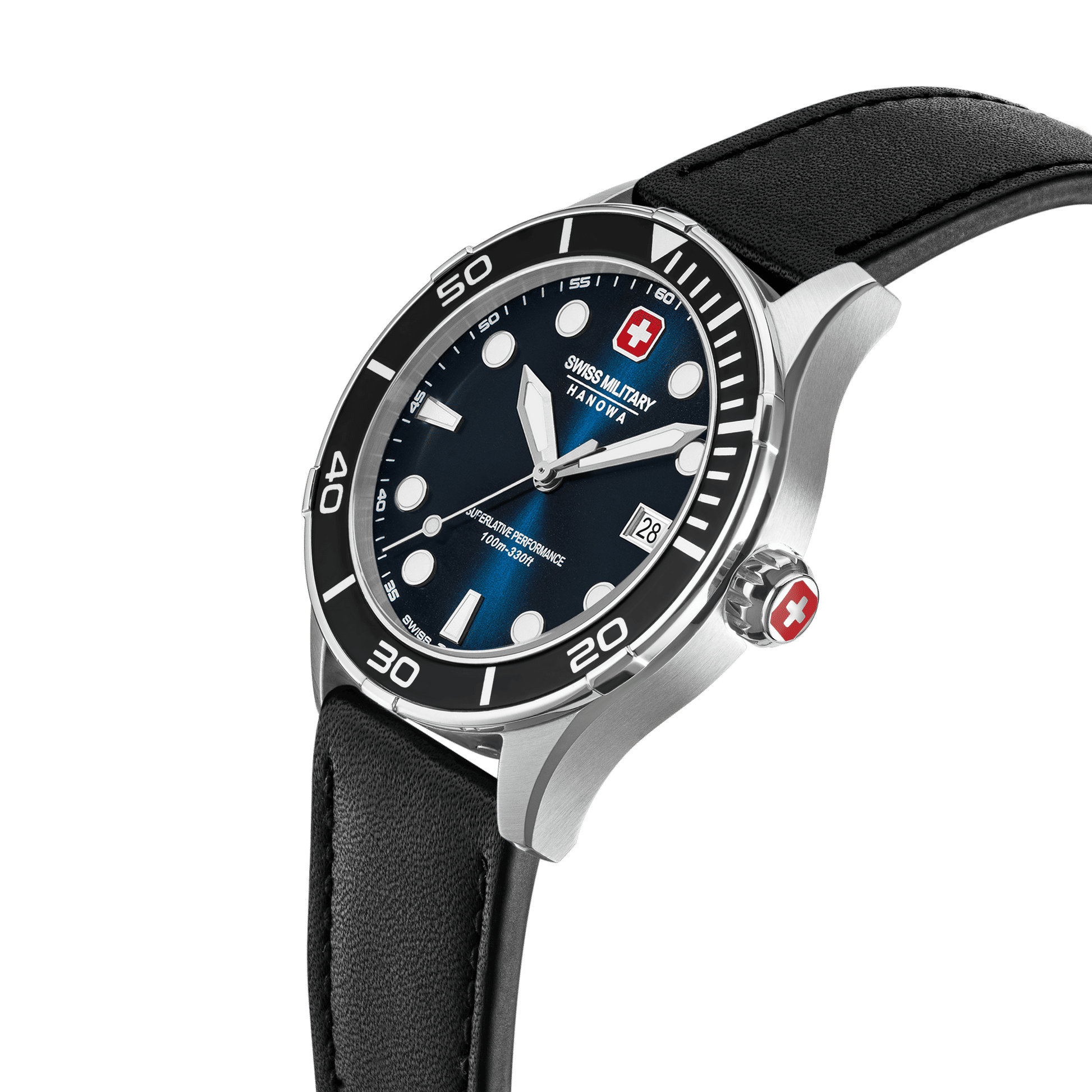 Swiss Military Hanowa Phoenix SMWGH0004001-SET Herrenuhr Blau • Saphirglas • 4-in-1 Set, Bild 11