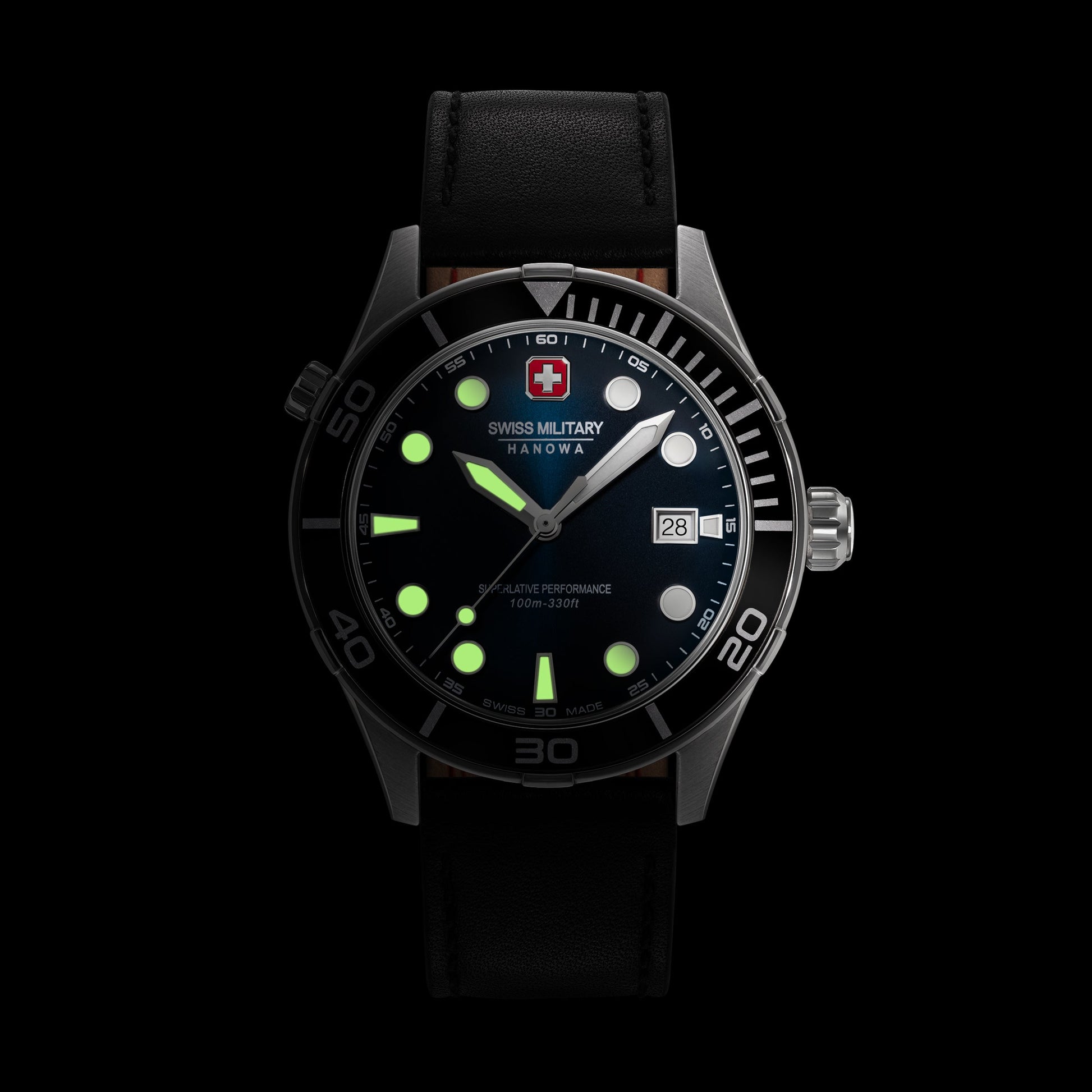 Swiss Military Hanowa Phoenix SMWGH0004001-SET Herrenuhr Blau • Saphirglas • 4-in-1 Set, Bild 15