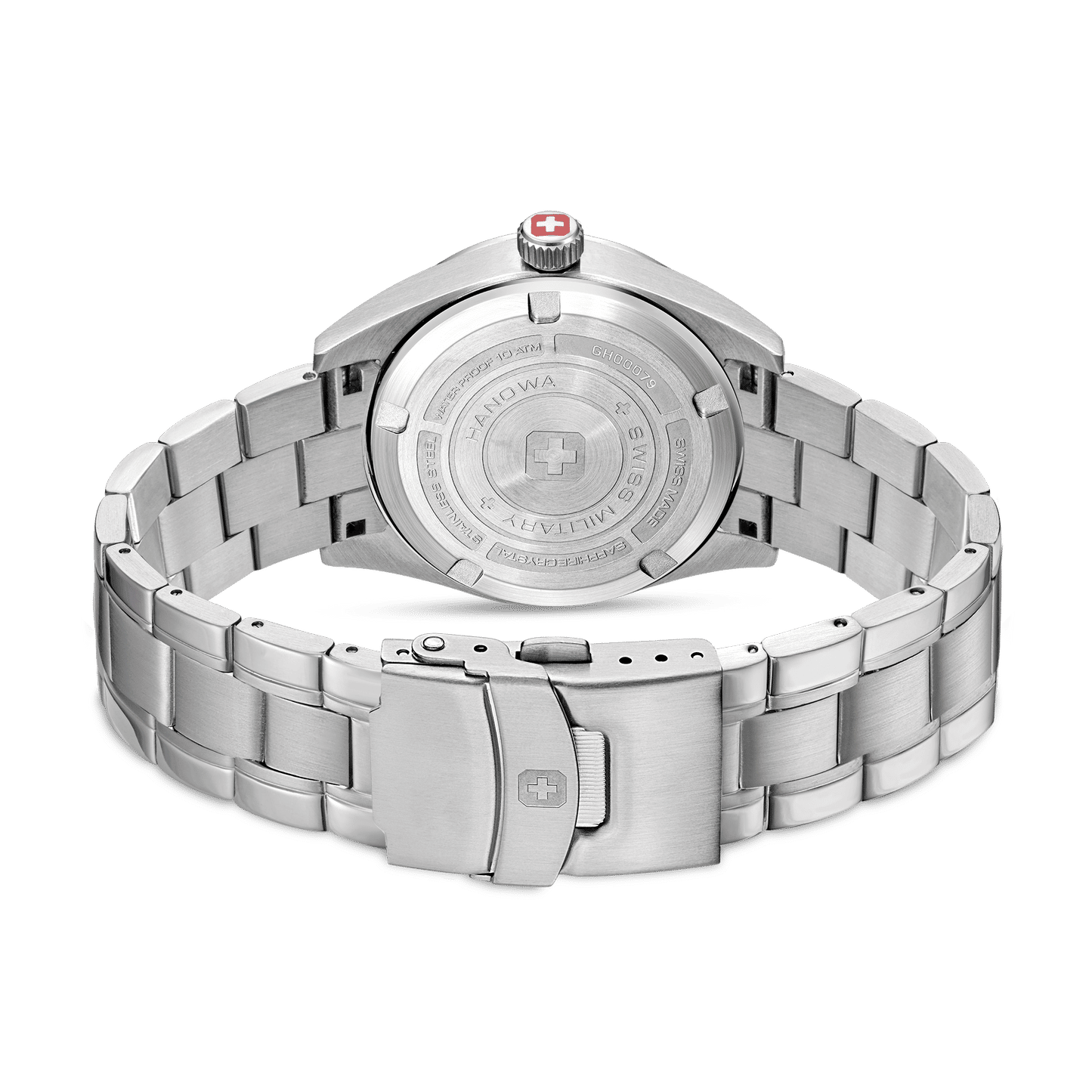 Swiss Military Hanowa Thunder SMWGH0007901 Herrenuhr Grau-Schwarz • Saphirglas • 10 ATM Wasserdicht, Bild 5