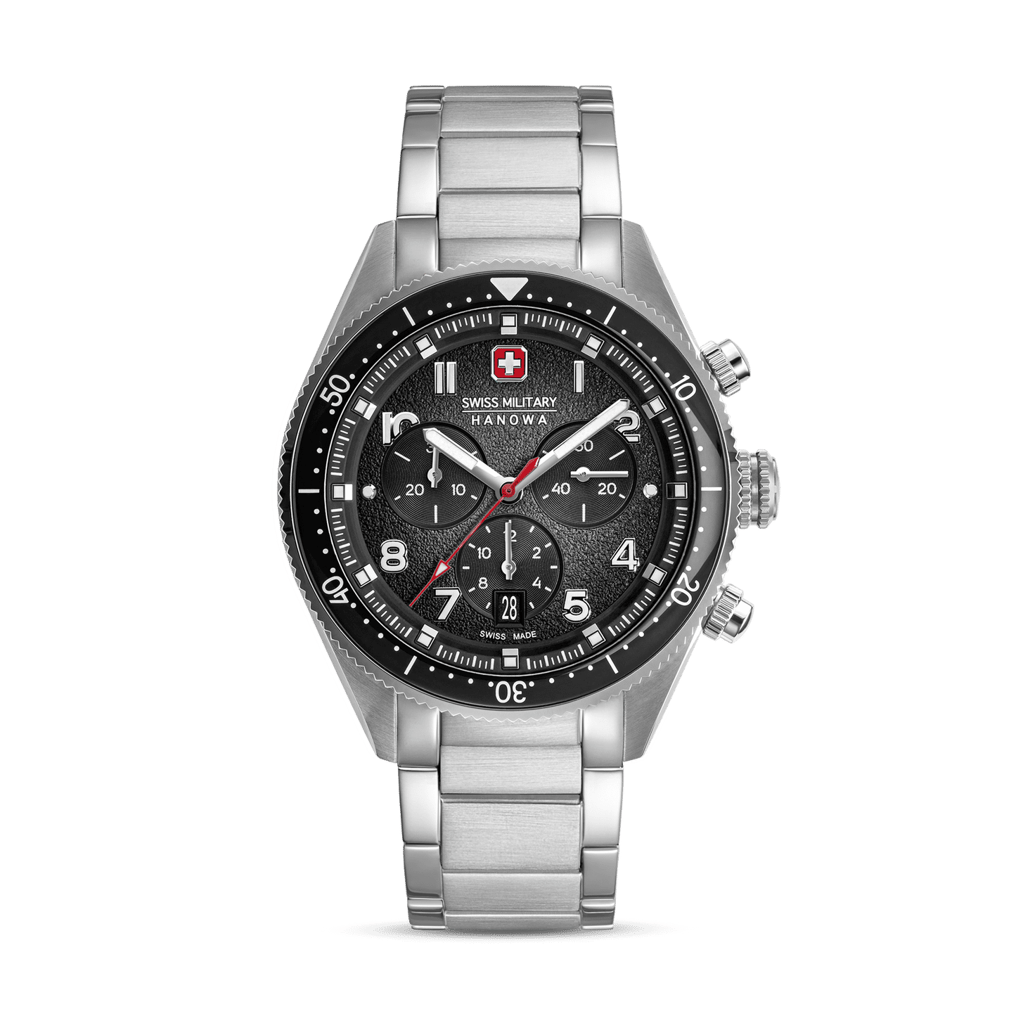 Swiss Military Hanowa Greyhound Chrono SMWGI0003803 Herren • Saphirglas & Chronograph • 10 ATM Wasserdicht