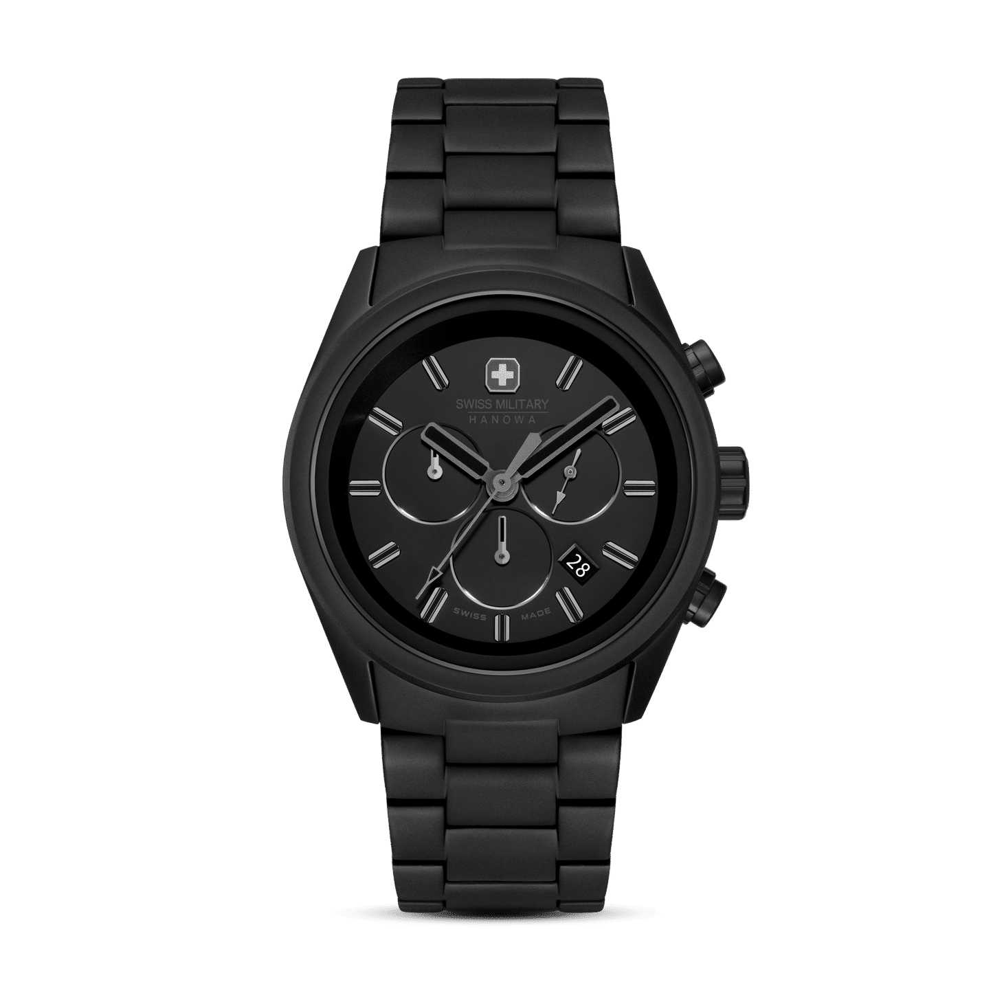 Swiss Military Hanowa Navalus Pro Chrono Stealth SMWGI0004230 Herren • Saphirglas • Chronograph 10 ATM