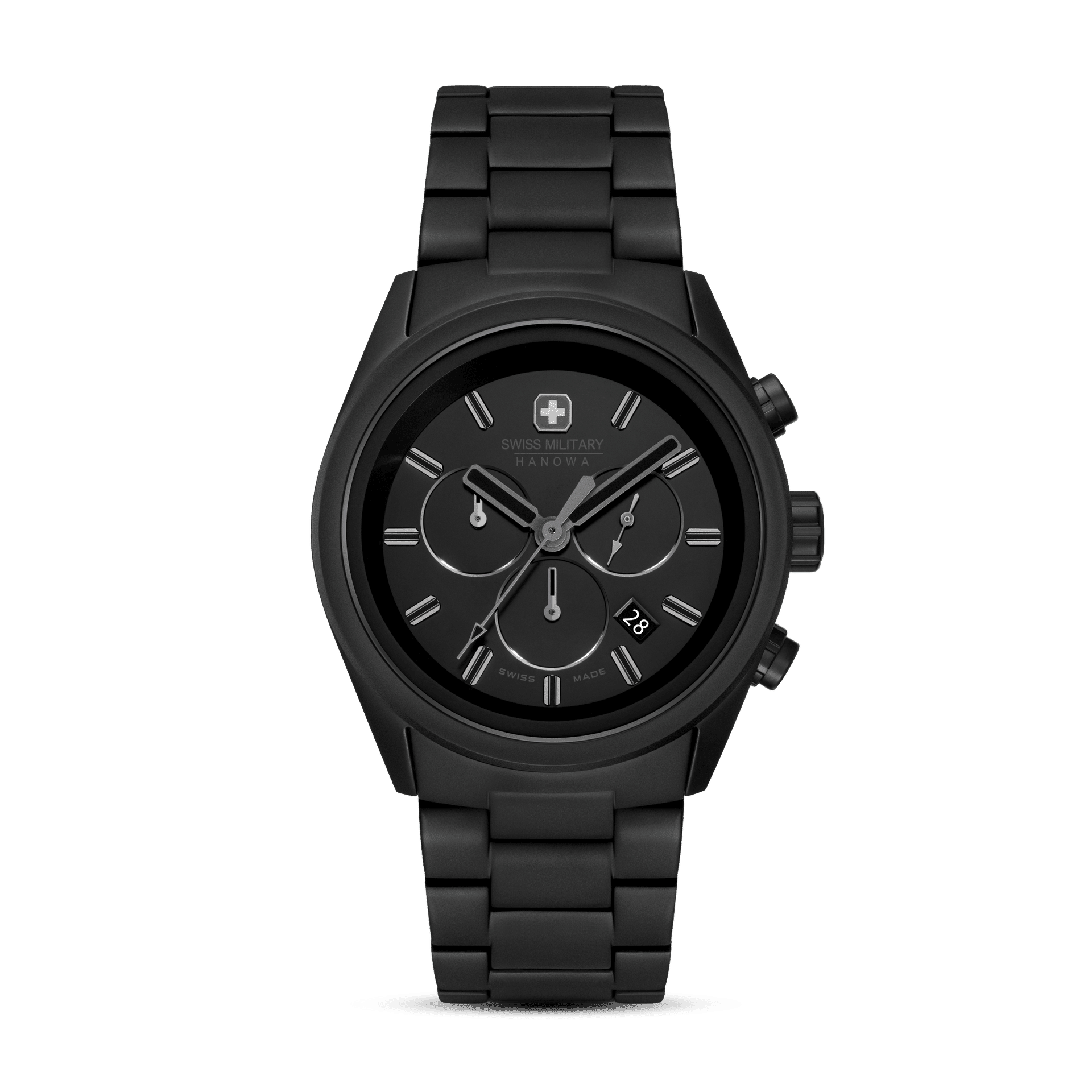 Swiss Military Hanowa Navalus Pro Chrono Stealth SMWGI0004230 Herren • Saphirglas • Chronograph 10 ATM